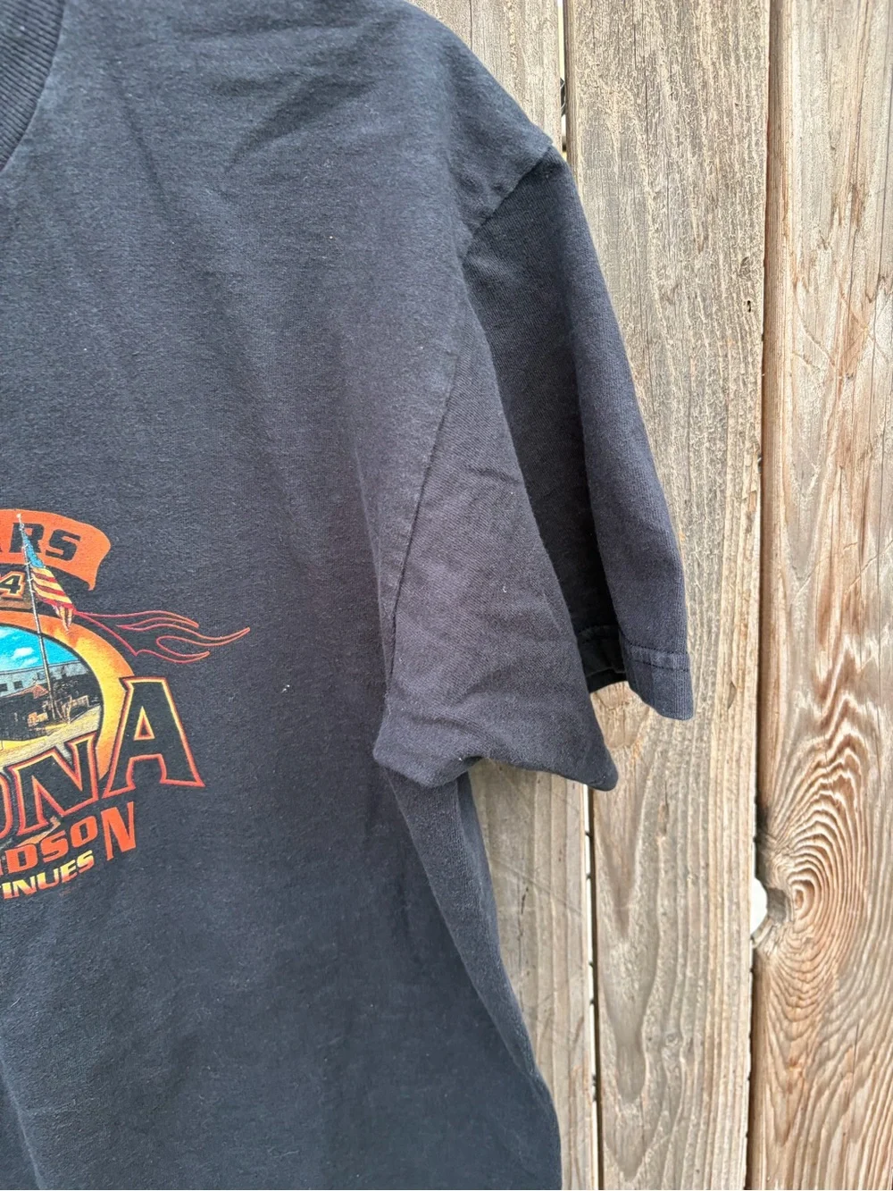 Harley-Davidson Black Daytona Graphic Short Sleeve Tee men’s Size L - Picture 4 of 14